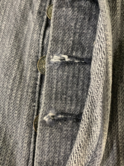 【中古品】【メンズ】 LEVI'S リーバイス 520刻印 先染めストライプパンツ 501-0619 メンズ ボトムス 157-260706-KS-20-min カラー：グレー 万代Net店