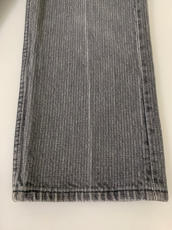 【中古品】【メンズ】 LEVI'S リーバイス 520刻印 先染めストライプパンツ 501-0619 メンズ ボトムス 157-260706-KS-20-min カラー：グレー 万代Net店