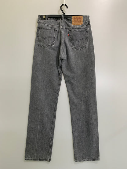 【中古品】【メンズ】 LEVI'S リーバイス 520刻印 先染めストライプパンツ 501-0619 メンズ ボトムス 157-260706-KS-20-min カラー：グレー 万代Net店