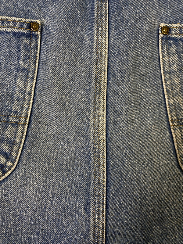 【中古品】【メンズ】 CARHARTT カーハート メキシコ製 ダブルニーデニムパンツ B73 DST メンズ デニム ボトムス 157-260702-hu-28-min サイズ：36×34 カラー：ブルーインディゴ 万代Net店