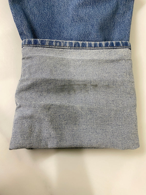 【中古品】【メンズ】 CARHARTT カーハート メキシコ製 ダブルニーデニムパンツ B73 DST メンズ デニム ボトムス 157-260702-hu-28-min サイズ：36×34 カラー：ブルーインディゴ 万代Net店
