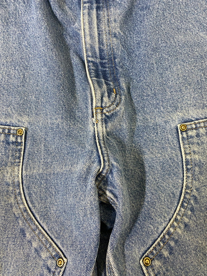 【中古品】【メンズ】 CARHARTT カーハート メキシコ製 ダブルニーデニムパンツ B73 DST メンズ デニム ボトムス 157-260702-hu-28-min サイズ：36×34 カラー：ブルーインディゴ 万代Net店