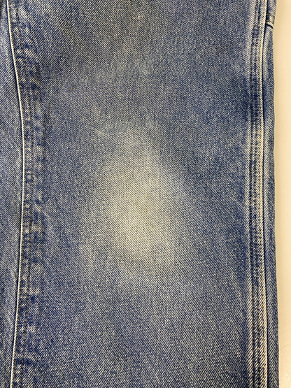 【中古品】【メンズ】 CARHARTT カーハート メキシコ製 ダブルニーデニムパンツ B73 DST メンズ デニム ボトムス 157-260702-hu-28-min サイズ：36×34 カラー：ブルーインディゴ 万代Net店