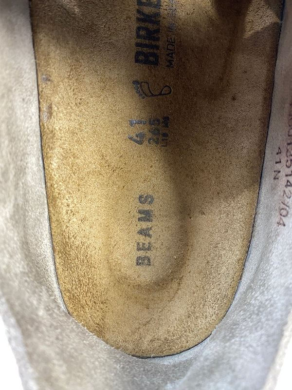 【中古品】【メンズ】 BIRKENSTOCK ビルケンシュトック BEAMS別注 LONDON BONE PATTERN ビームス別注 ロンドン ボーンパターン シューズ 靴 164-260702-hu-13-min サイズ：26.5cm US L10 M8 カラー：ベージュ系 万代Net店