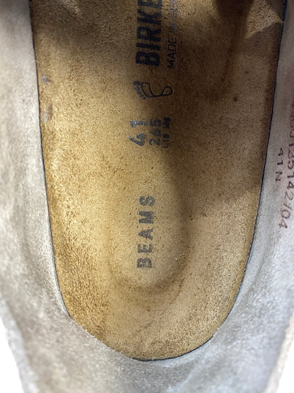 【中古品】【メンズ】 BIRKENSTOCK ビルケンシュトック BEAMS別注 LONDON BONE PATTERN ビームス別注 ロンドン ボーンパターン シューズ 靴 164-260702-hu-13-min サイズ：26.5cm US L10 M8 カラー：ベージュ系 万代Net店