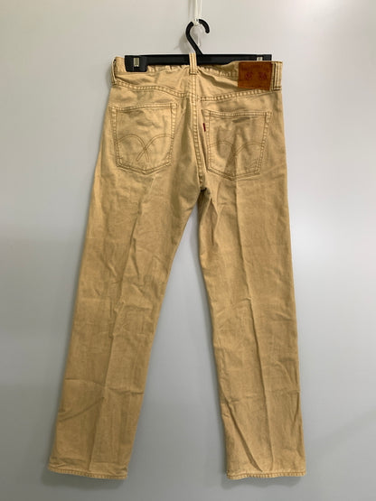 【中古品】【メンズ】 FULLCOUNT フルカウント 1856 ピケパンツ ボトムス 156-260729-AS-15-min サイズ：W33L36 カラー：ベージュ 万代Net店