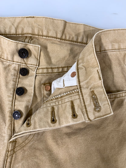 【中古品】【メンズ】 FULLCOUNT フルカウント 1856 ピケパンツ ボトムス 156-260729-AS-15-min サイズ：W33L36 カラー：ベージュ 万代Net店