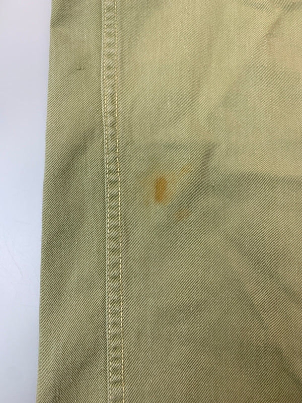 【中古品】【メンズ】 カナダ軍 40's WORK PANTS 40年代 ワークパンツ ボトムス 157-260706-yn-06-min サイズ：16 カラー：ライトオリーブグリーン 万代Net店