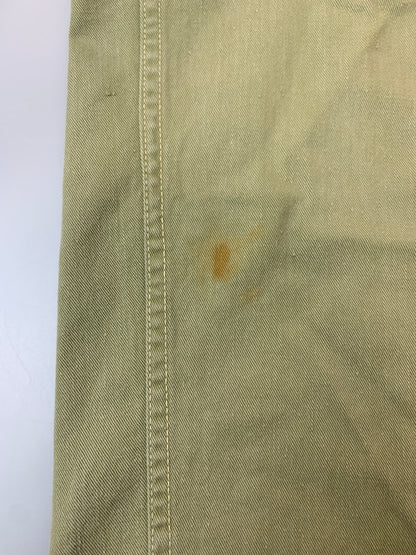 【中古品】【メンズ】 カナダ軍 40's WORK PANTS 40年代 ワークパンツ ボトムス 157-260706-yn-06-min サイズ：16 カラー：ライトオリーブグリーン 万代Net店