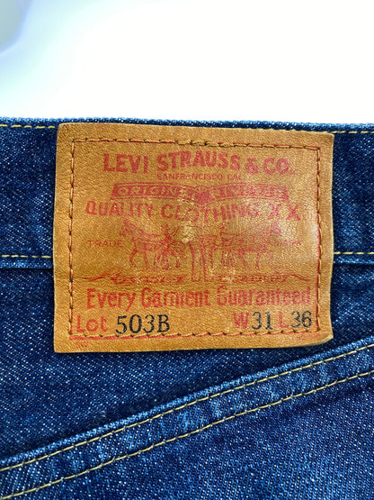 【中古品】【メンズ】 LEVI'S リーバイス 90'S 503BXX DENIM PANTS 90年代 デニムパンツ メンズ ボトムス 157-260706-KS-17-min サイズ：W31 L36 カラー：ブルー 万代Net店