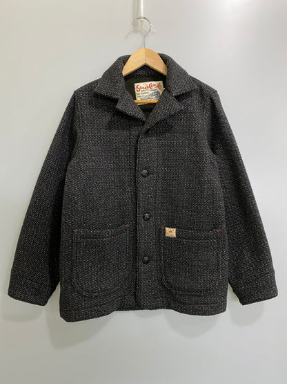 【中古品】【メンズ】 SUGAR CANE シュガーケーン WOOL JACKET ウールジャケット SC11339 メンズ アウター 145-260702-hu-24-min サイズ：36 カラー：ブラック/ブラウン系 万代Net店