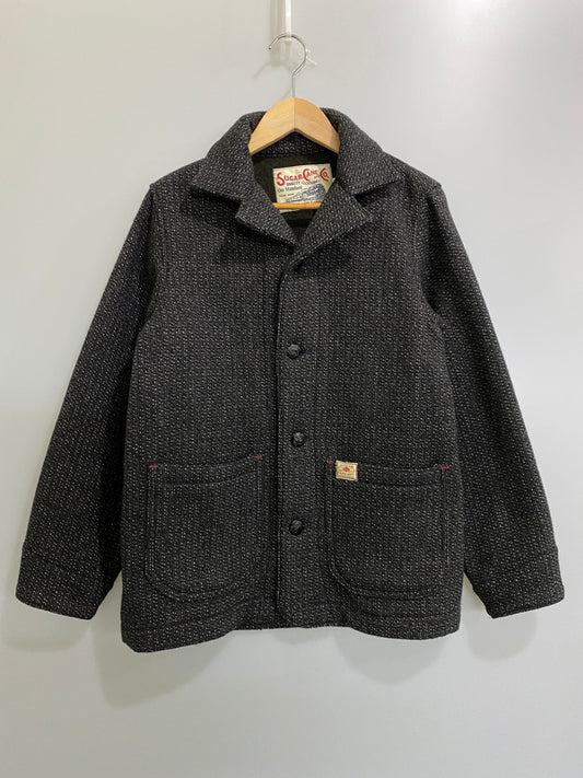 【中古品】【メンズ】 SUGAR CANE シュガーケーン WOOL JACKET ウールジャケット SC11339 メンズ アウター 145-260702-hu-24-min サイズ：36 カラー：ブラック/ブラウン系 万代Net店