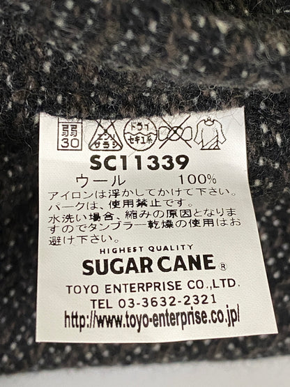 【中古品】【メンズ】 SUGAR CANE シュガーケーン WOOL JACKET ウールジャケット SC11339 メンズ アウター 145-260702-hu-24-min サイズ：36 カラー：ブラック/ブラウン系 万代Net店