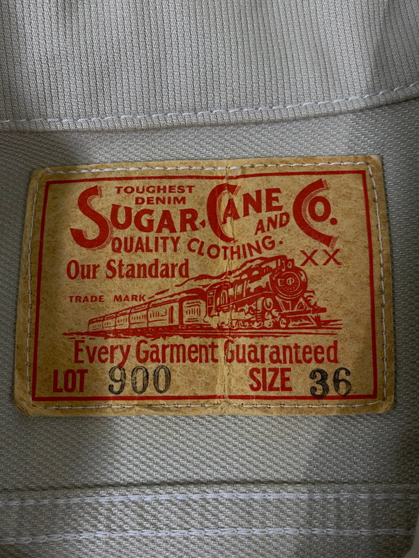 【中古品】【メンズ】 SUGAR CANE シュガーケーン TRACKER JACKET トラックジャケット SC10900 LOT.900 メンズ アウター 145-260702-hu-23-min サイズ：36 カラー：アイボリー系 万代Net店