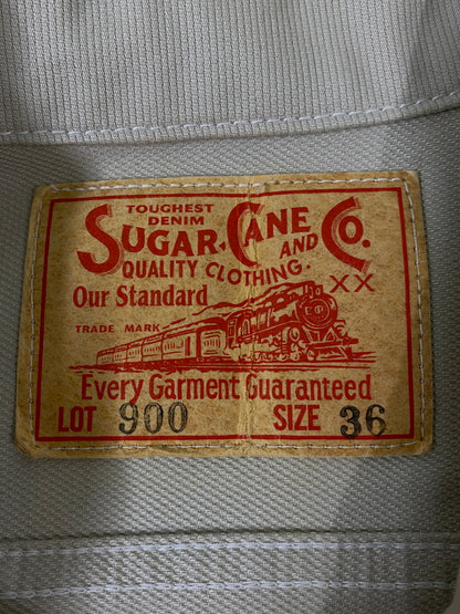 【中古品】【メンズ】 SUGAR CANE シュガーケーン TRACKER JACKET トラックジャケット SC10900 LOT.900 メンズ アウター 145-260702-hu-23-min サイズ：36 カラー：アイボリー系 万代Net店