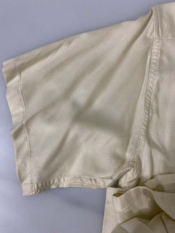 【中古品】【メンズ】 STYLE EYES スタイルアイズ BOWLING SHIRT ボウリングシャツ メンズ 半袖 ショートスリーブ 145-260702-hu-21-min サイズ：S カラー：クリーム色系 万代Net店