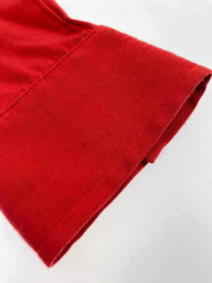 【中古品】【メンズ】 KIKWEAR キックウェア レーヨンシャツ 長袖シャツ メンズ トップス 146-260706-KS-08-min サイズ：M カラー：レッド 万代Net店