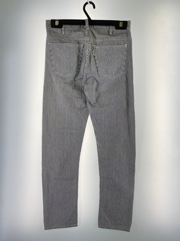 【中古品】【メンズ】 OR SLOW オアスロウ ヒッコリーデニムパンツ メンズ ボトムス 151-260706-KS-09-min サイズ：S カラー：ヒッコリー 万代Net店