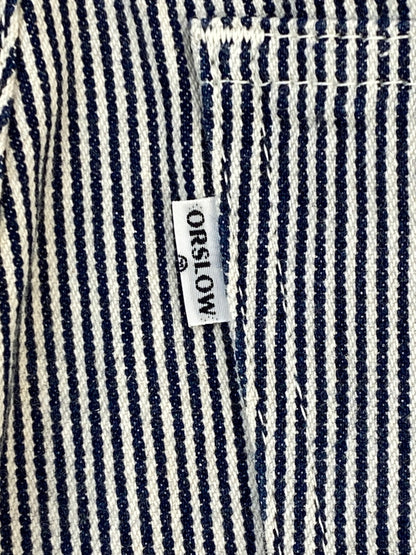 【中古品】【メンズ】 OR SLOW オアスロウ ヒッコリーデニムパンツ メンズ ボトムス 151-260706-KS-09-min サイズ：S カラー：ヒッコリー 万代Net店