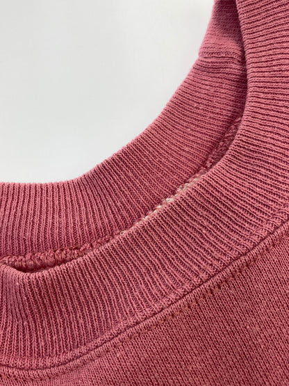 【中古品】【メンズ】 HANES ヘインズ HERWAY SS SWEATSHIRT ハーウェイ ショートスリーブ スウェットシャツ メンズ トップス 146-260706-KS-07-min サイズ：L カラー：ピンク 万代Net店