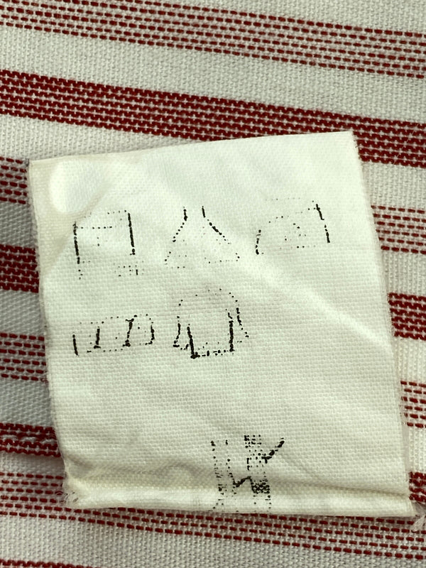 【中古品】【メンズ】 IM PRODUCT ISSEY MIYAKE アイム プロダクト イッセイミヤケ ストライプシャツ メンズ 半袖 ショートスリーブ 140-260702-hu-16-min サイズ：M カラー：レッド系（ストライプ） 万代Net店