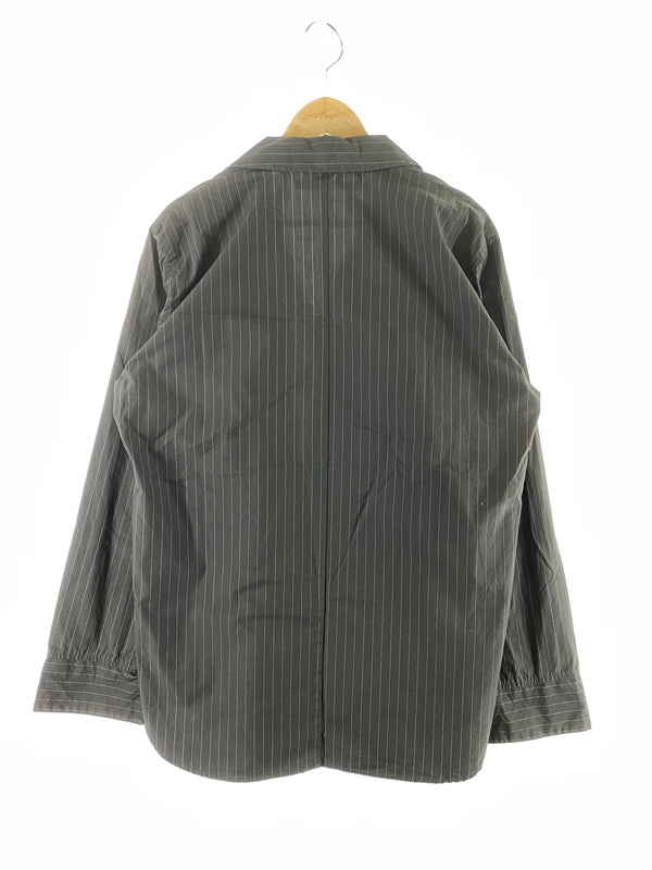 【中古品】【メンズ】 HONOR GATHERING オナーギャザリング STRIPE SHIRT ストライプシャツ 18SS-SB02 メンズ シャツ 140-260703-hu-01-min サイズ：M カラー：グレー系 万代Net店