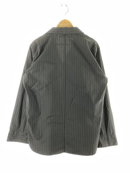 【中古品】【メンズ】 HONOR GATHERING オナーギャザリング STRIPE SHIRT ストライプシャツ 18SS-SB02 メンズ シャツ 140-260703-hu-01-min サイズ：M カラー：グレー系 万代Net店