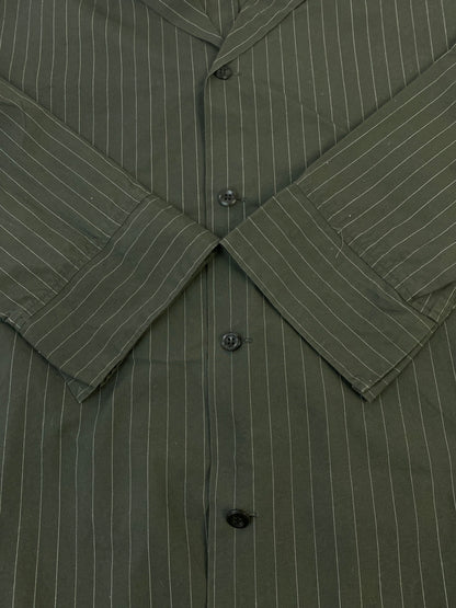 【中古品】【メンズ】 HONOR GATHERING オナーギャザリング STRIPE SHIRT ストライプシャツ 18SS-SB02 メンズ シャツ 140-260703-hu-01-min サイズ：M カラー：グレー系 万代Net店
