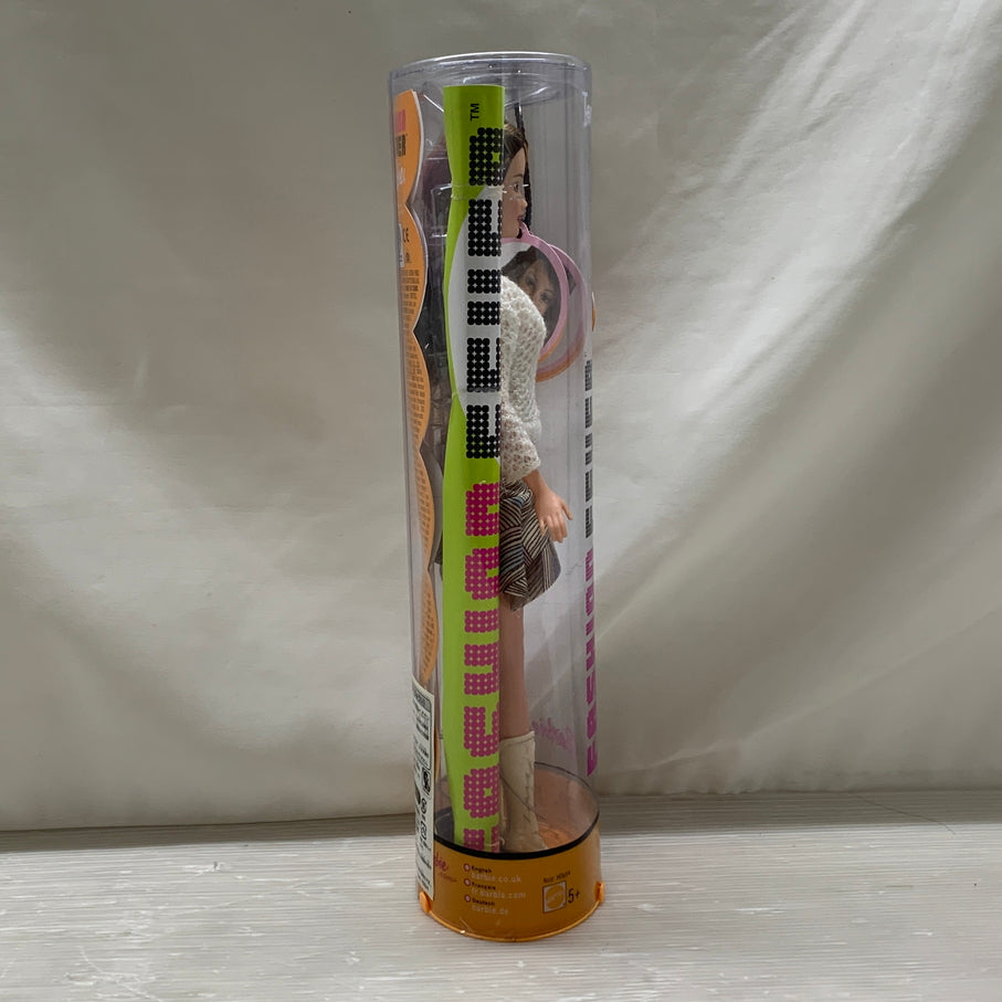 【中古品】 バービー (ピンク×ブラック) FASHIO FEVER 「Barbie -バービー-」 人形 バービー人形 038-260727-em-04-min 万代Net店