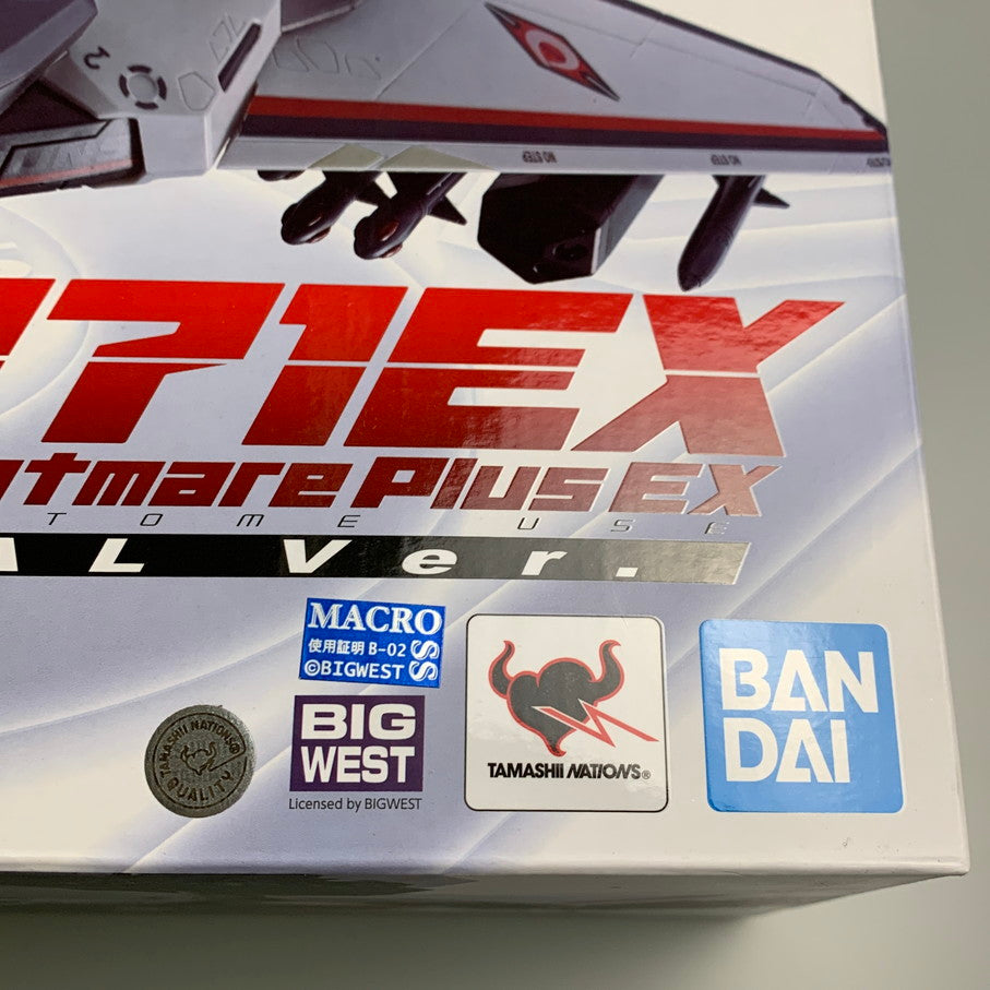 【未使用品】 DX超合金 マクロスF VF-171EX アーマードナイトメアプラスEX 早乙女アルト機 リバイバルVer. BANDAI フィギュア 057-260203-em-02-min 万代Net店