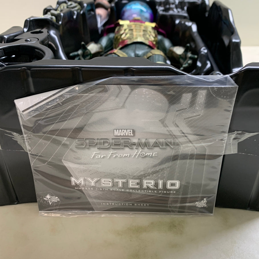 【中古品】 スパイダーマン ミステリオ ムービー・マスターピース 1/6 アクションフィギュア 本体美品 おもちゃ 055-250825-cn-13-min 万代Net店