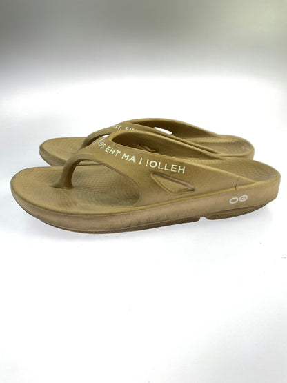 【中古品】【メンズ】 THE SOLOIST THE SOLOIST ×OOFOS SANDAL サンダル 靴 165-260707-jt-22-min サイズ：EU 42 カラー：ベージュ 万代Net店