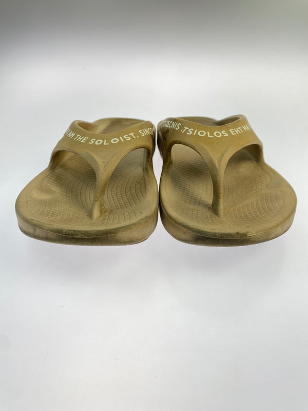 【中古品】【メンズ】 THE SOLOIST THE SOLOIST ×OOFOS SANDAL サンダル 靴 165-260707-jt-22-min サイズ：EU 42 カラー：ベージュ 万代Net店