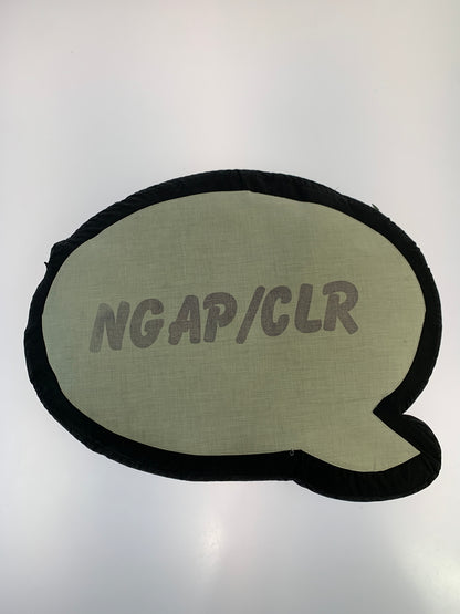 【中古品】【メンズ】 UNDERCOVER ×NGAP アンダーカバー エヌジーエイピー クッション 208-260709-hu-26-min カラー：ブラック/ベージュ 万代Net店