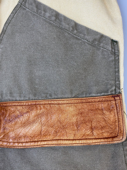 【現状渡し品】【メンズ】 FRENCH COUNTRY フレンチ・カントリー HUNTING JACKET ハンティングジャケット ワークジャケット カバーオール 146-260813-ta-10-min サイズ：S カラー：ベージュ/カーキ系 万代Net店