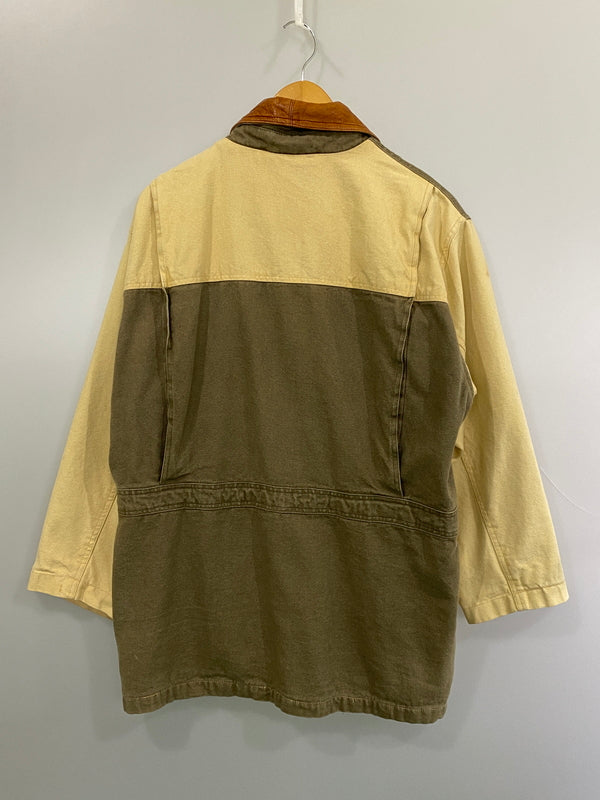 【現状渡し品】【メンズ】 FRENCH COUNTRY フレンチ・カントリー HUNTING JACKET ハンティングジャケット ワークジャケット カバーオール 146-260813-ta-10-min サイズ：S カラー：ベージュ/カーキ系 万代Net店