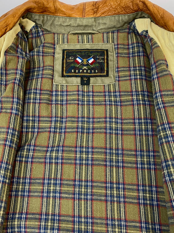 【現状渡し品】【メンズ】 FRENCH COUNTRY フレンチ・カントリー HUNTING JACKET ハンティングジャケット ワークジャケット カバーオール 146-260813-ta-10-min サイズ：S カラー：ベージュ/カーキ系 万代Net店