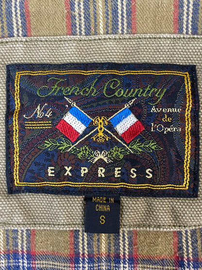 【現状渡し品】【メンズ】 FRENCH COUNTRY フレンチ・カントリー HUNTING JACKET ハンティングジャケット ワークジャケット カバーオール 146-260813-ta-10-min サイズ：S カラー：ベージュ/カーキ系 万代Net店