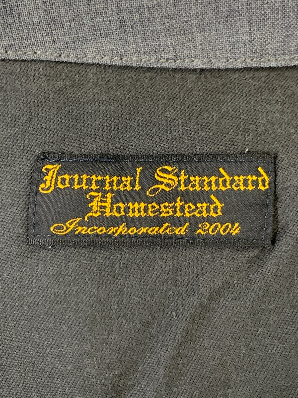 【中古品】【メンズ】 JOURNA STANDARD ジャーナルスタンダード EASY SLACKS 19-030-470-6080-1-0 イージー スラックス ボトムス 151-260707-jt-06-min サイズ：L カラー：グレー 万代Net店