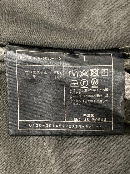 【中古品】【メンズ】 JOURNA STANDARD ジャーナルスタンダード EASY SLACKS 19-030-470-6080-1-0 イージー スラックス ボトムス 151-260707-jt-06-min サイズ：L カラー：グレー 万代Net店