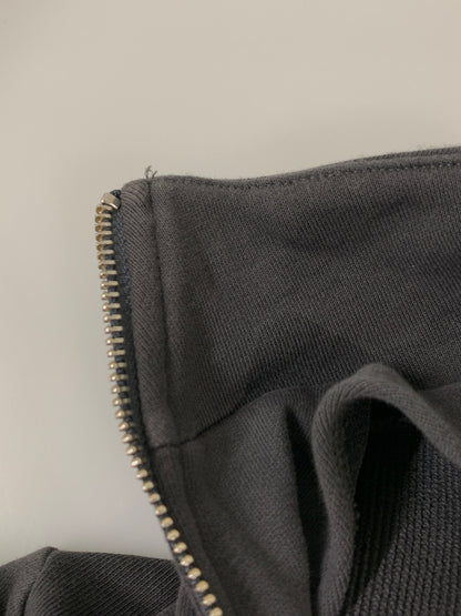 【中古品】【メンズ】 FRED PERRY フレッドペリー HALF ZIP SWEATSHIRT ハーフ ジップ スウェット トップス 140-260707-jt-03-min サイズ：XL カラー：ダークグレー 万代Net店