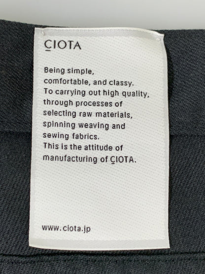【中古品】【メンズ】 CIOTA シオタ TC TWILL 4 POCKET PANTS PTLM-164 ティーシー ツイル フォーポケットパンツ メンズ ボトムス 151-260706-KS-25-min サイズ：5 カラー：ブラック 万代Net店