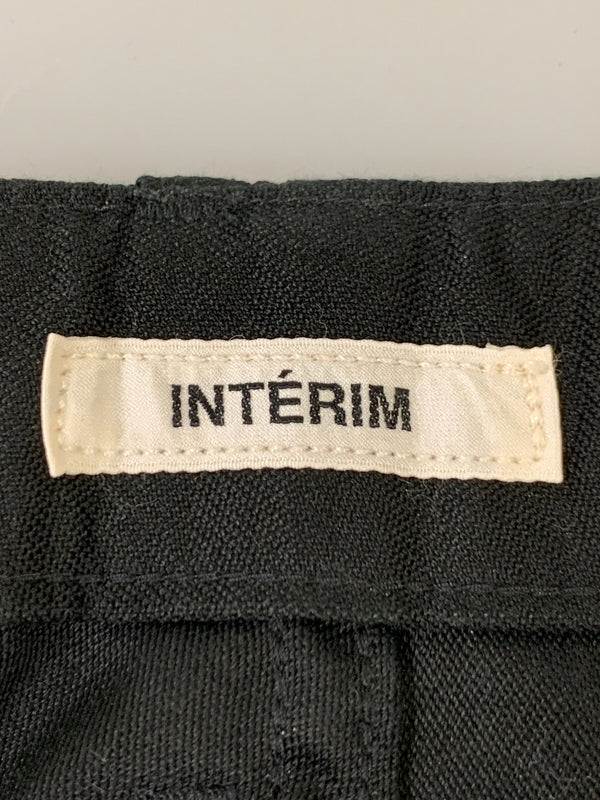 【中古品】【メンズ】 INTERIM インテリム BAKER PANTS ベイカーパンツ メンズ ボトムス 151-260706-KS-26-min サイズ：4 カラー：ブラック 万代Net店