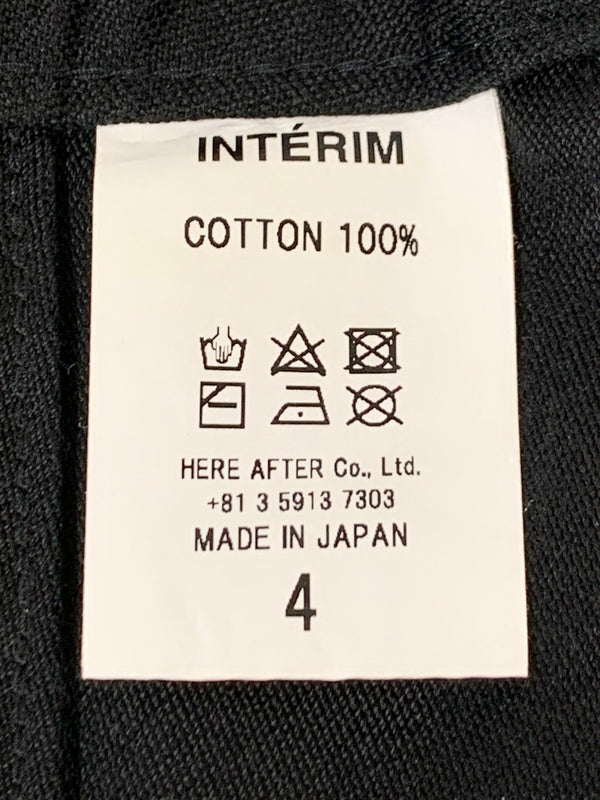 【中古品】【メンズ】 INTERIM インテリム BAKER PANTS ベイカーパンツ メンズ ボトムス 151-260706-KS-26-min サイズ：4 カラー：ブラック 万代Net店