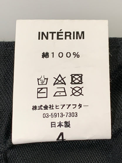 【中古品】【メンズ】 INTERIM インテリム BAKER PANTS ベイカーパンツ メンズ ボトムス 151-260706-KS-26-min サイズ：4 カラー：ブラック 万代Net店