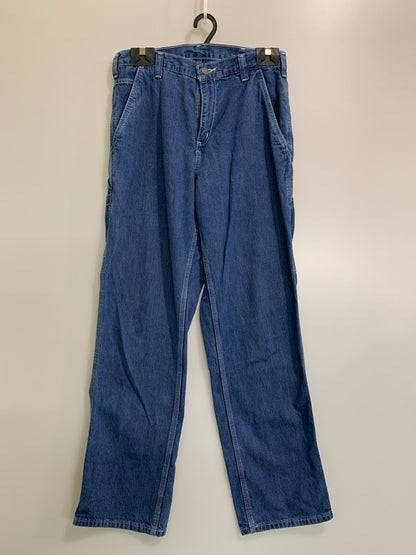 【中古品】【メンズ】 CARHARTT カーハート DUNGAREE FIT DENIM PANTS 382-83 ダンガリーフィット デニムパンツ ボトムス 157-260707-jt-07-min サイズ：32/32 カラー：インディゴ 万代Net店
