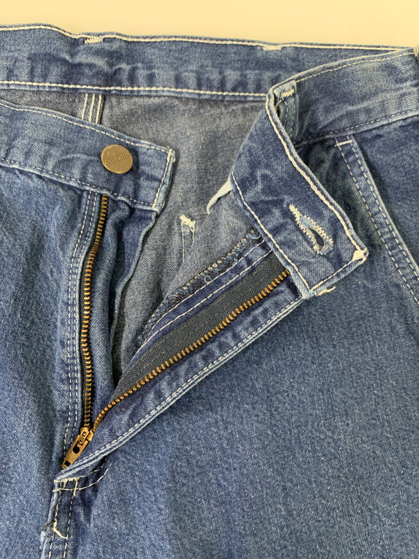 【中古品】【メンズ】 CARHARTT カーハート DUNGAREE FIT DENIM PANTS 382-83 ダンガリーフィット デニムパンツ ボトムス 157-260707-jt-07-min サイズ：32/32 カラー：インディゴ 万代Net店