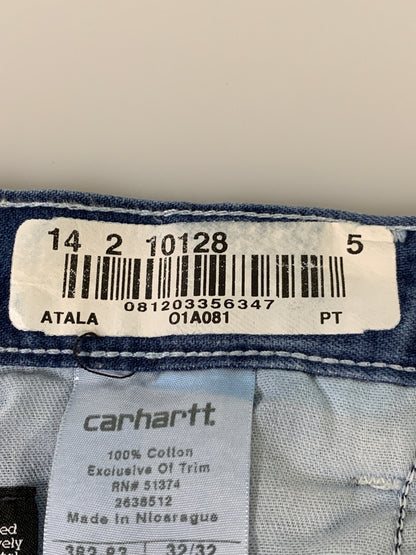 【中古品】【メンズ】 CARHARTT カーハート DUNGAREE FIT DENIM PANTS 382-83 ダンガリーフィット デニムパンツ ボトムス 157-260707-jt-07-min サイズ：32/32 カラー：インディゴ 万代Net店