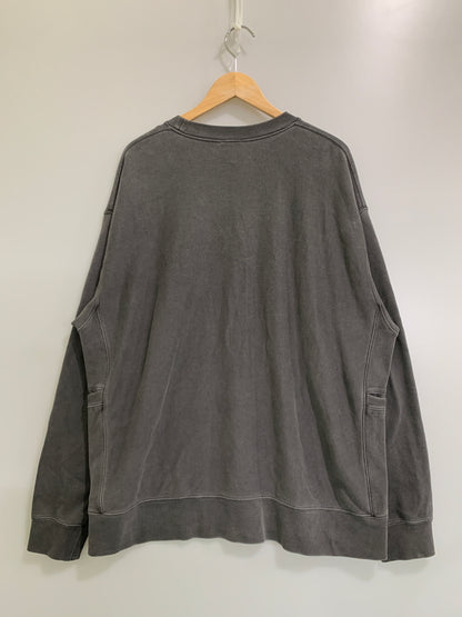 【中古品】【メンズ】 SNOW PEAK スノーピーク GARMENT DYED PULLOVER SW-25AU012 ガーメントダイド プルオーバー メンズ トップス トレーナー スウェット 144-260706-KS-32-min サイズ：L カラー：グレー 万代Net店