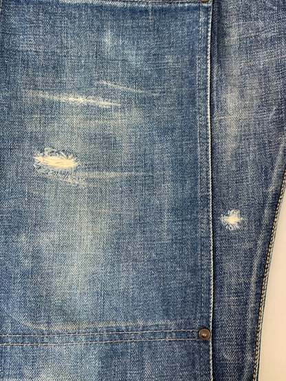 【現状渡し品】【メンズ】 EVISU エヴィス DOUBLE KNEE DENIM PANTS LOT.2513 ダブルニー デニムパンツ メンズ ボトムス 156-260706-KS-27-min サイズ：W32 L35 カラー：ブルー 万代Net店